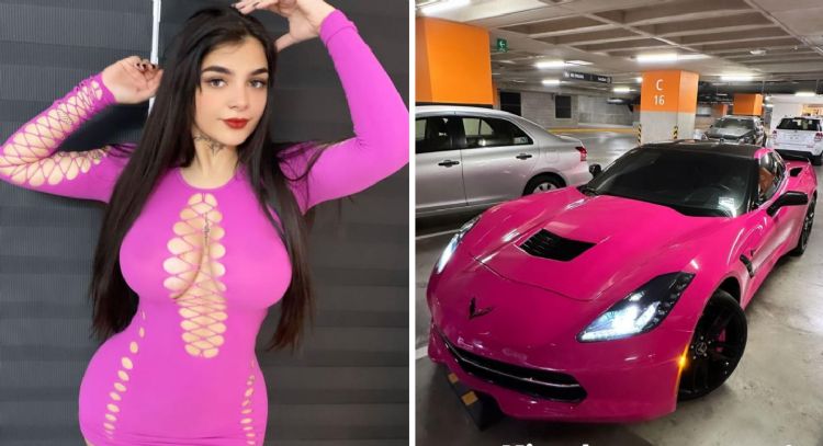 Karely Ruiz y su Corvette podría convertirse en el regalo de Navidad para niños