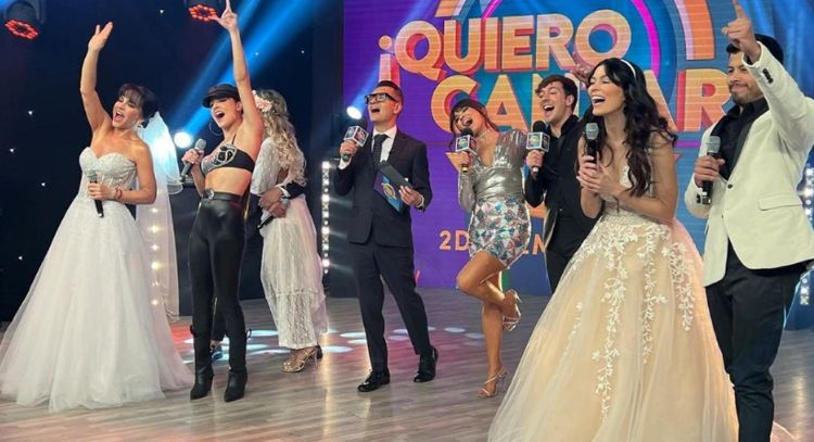 Shock en TV Azteca: Gabo Cuevas le roba apasionado beso a integrante de 'VLA' en vivo