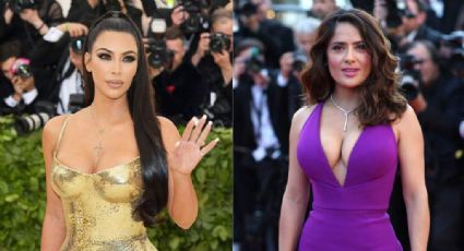 "Finalmente tengo a alguien a quién admirar": Kim Kardashian revela su admiración por Salma Hayek