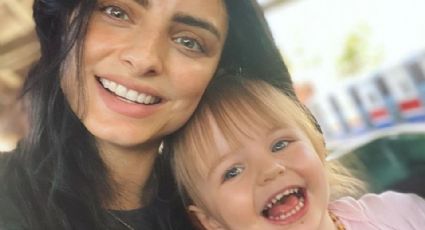 Aislinn Derbez comparte tierno video junto a su hija y cautiva las redes