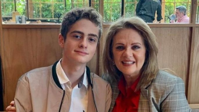 Erika Buenfil revela si le gustaría que su hijo Nicolás siga sus pasos en la actuación