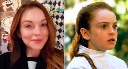 Lindsay Lohan recrea una icónica escena de 'Juego de Gemelas' de esta divertida manera en TikTok