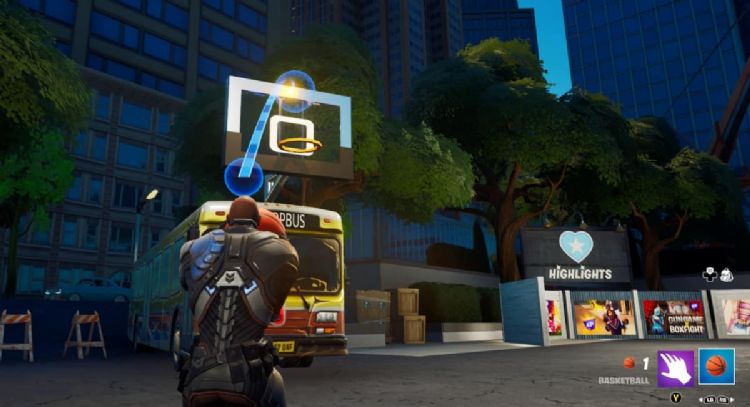 Fortnite': así es como puedes hundir canastas y anotar en los aros en el especial de la NBA