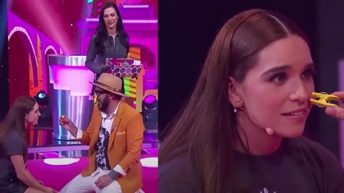 VIDEO: ¡Televisa en shock! Tania Rincón sufre accidente en 'MCDR' y se hace pipí en pleno escenario