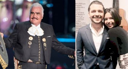 Ángela Aguilar y Nodal brillan en homenaje a Vicente Fernández en Premios lo Nuestro