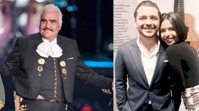 Ángela Aguilar y Nodal brillan en homenaje a Vicente Fernández en Premios lo Nuestro