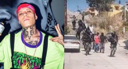 VIDEO: Santa Fe Klan llega a su barrio custodiado por cientos de policías; esta es la razón