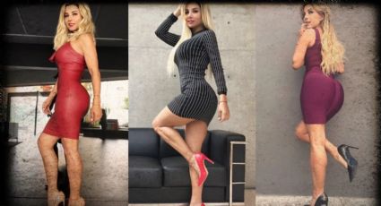 Aleida Núñez conquista a todos en Televisa al mostrar sus torneadas piernas en esta atrevida FOTO