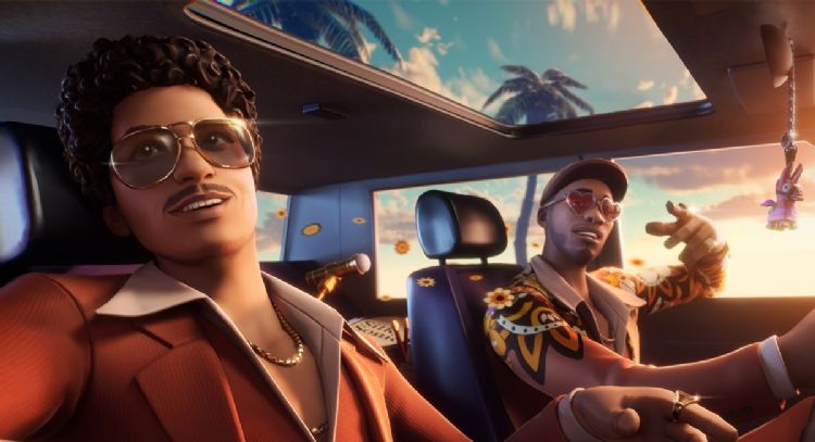 Bruno Mars y Anderson Paak de Silk Sonic llegan al universo de 'Fortnite' con nueva música
