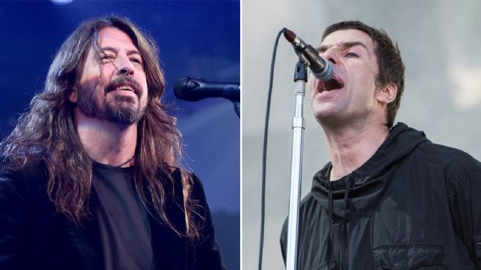 Escucha a Liam Gallagher y Dave Grohl unir fuerzas para la nueva canción 'Everything's Electric'