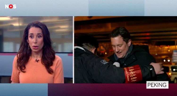 VIDEO: Un periodista es detenido por la guardia china en los Juegos Olímpicos de Invierno en vivo