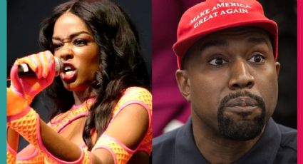 "Psicópata abusivo": Azealia Banks arremete contra Kanye West por su conflicto con Kim Kardashian