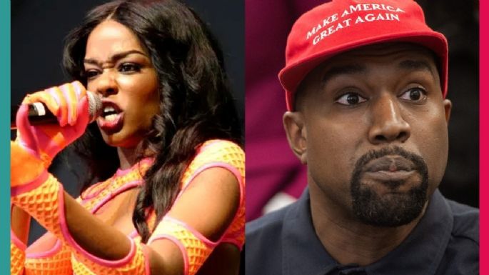 "Psicópata abusivo": Azealia Banks arremete contra Kanye West por su conflicto con Kim Kardashian