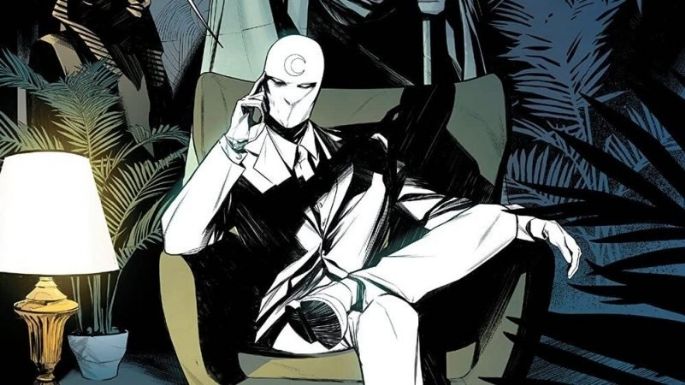 El nuevo póster de la serie 'Moon Knight' revela a Oscar Isaac con su traje de 'Mr. Knight'