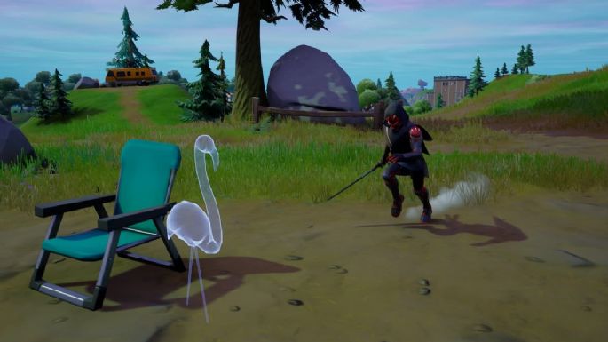 'Fortnite': Así puedes decorar Shell o High Water y Happy Camper con adornos de césped de flamenco