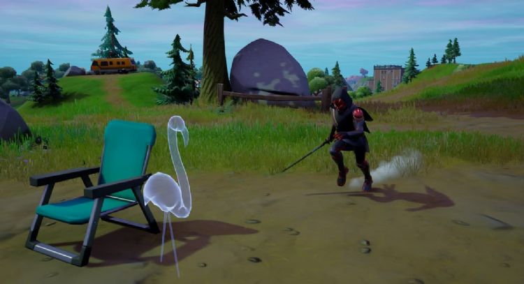 'Fortnite': Así puedes decorar Shell o High Water y Happy Camper con adornos de césped de flamenco