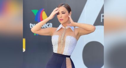 Cynthia Rodríguez derrocha belleza en TV Azteca al posar de esta coqueta forma