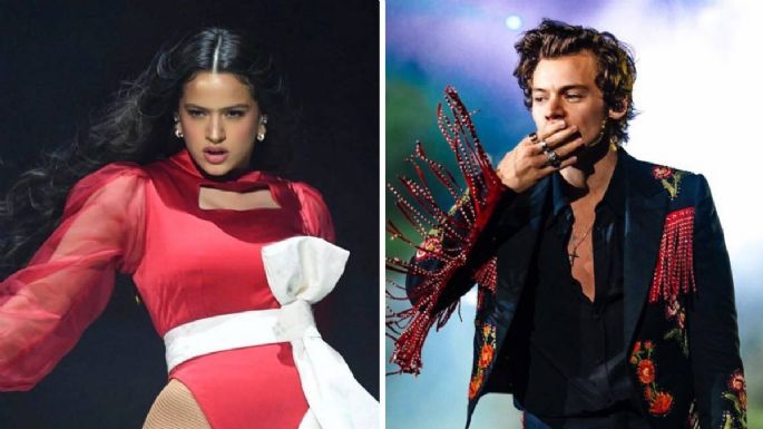 Rosalía comparte estos vergonzosos mensajes de texto de Harry Styles durante un programa en vivo