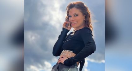 Desde TV Azteca, Tabata Jali derrocha belleza con distinguido look verde