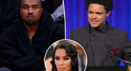 Por defender a Kim Kardashian, Kanye West lanza comentario racista contra el comediante Trevor Noah