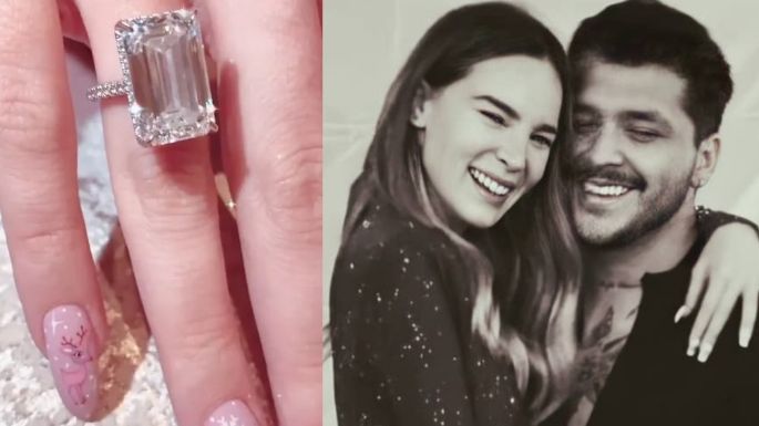 ¿Le regreso el anillo a Christian Nodal? Belinda reaparece sin la joya y con cambio de 'look'