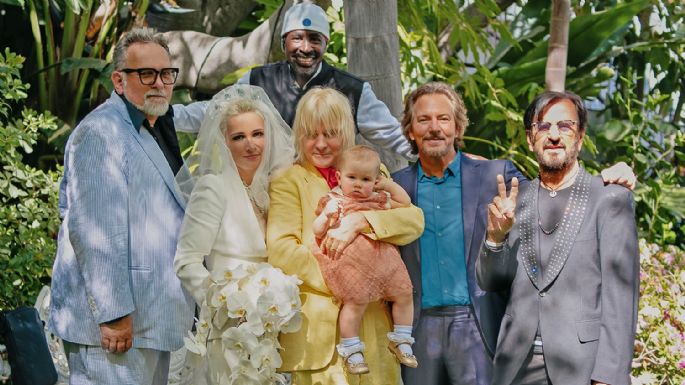 ¡Al fin sale! Zak Starkey, hijo de Ringo Starr, se casa a los 56 años; Eddie Vedder fue su padrino