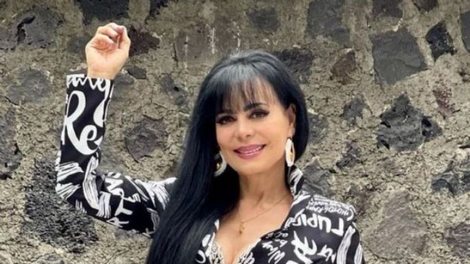 Maribel Guardia luce sus curvas en entallado vestido negro y roba suspiros