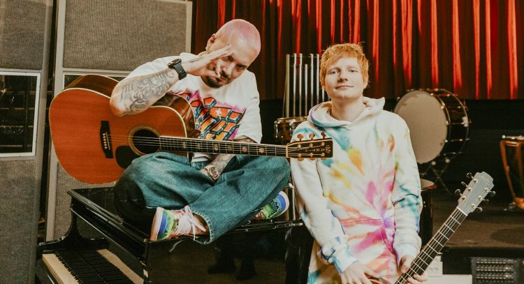 Ed Sheeran y J Balvin unen sus estilos y lanzan las canciones 'Sigue' y 'Forever My Love'