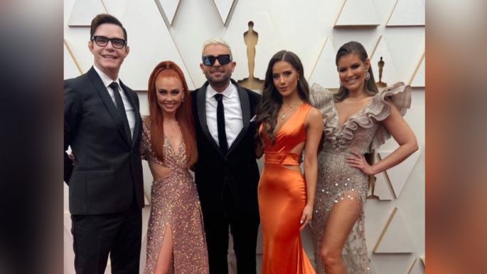 TV Azteca en los Premios Oscar 2022: Conductor de 'VLA' posa desde la alfombra roja con famosos