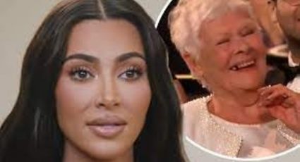 Judi Dench recibe polémico consejo de Kim Kardashian durante los Oscars y así reacciona