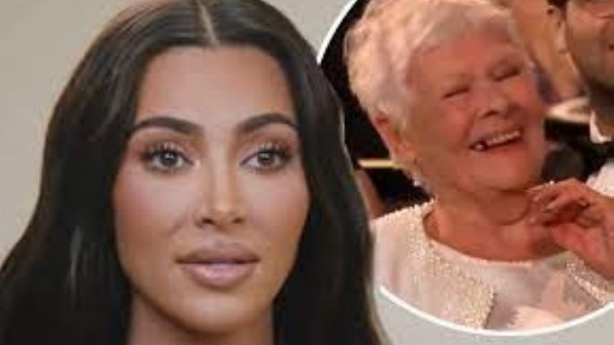 Judi Dench recibe polémico consejo de Kim Kardashian durante los Oscars y así reacciona