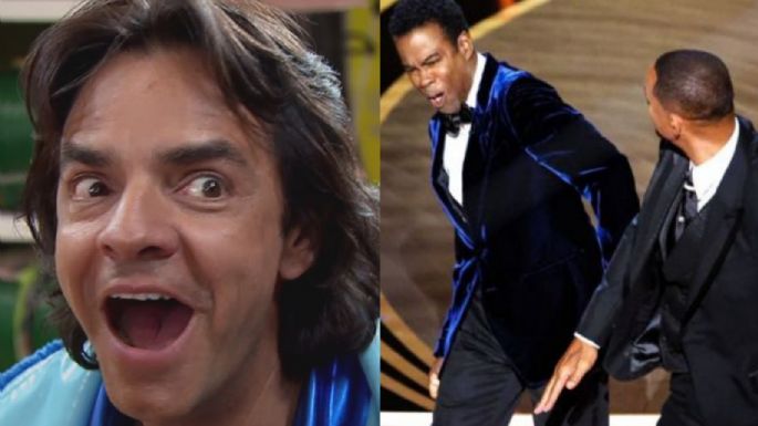 Eugenio Derbez reacciona a la tremenda 'cachetada' de Will Smith a Chris Rock