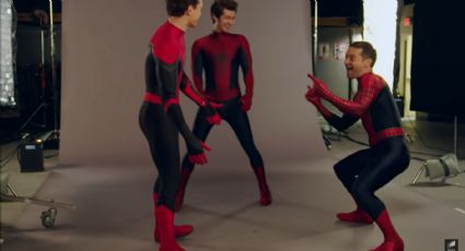 Mira este divertido baile de Tom Holland, Andrew Garfield y Tobey Maguire al ritmo de BTS