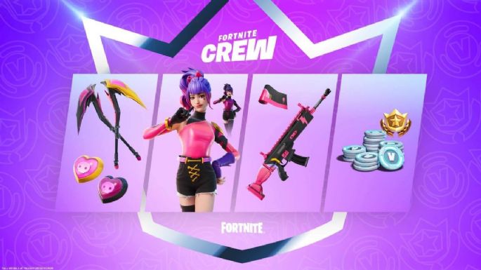 ¡Imperdible! Esto es todo lo que hay en el  'Fortnite Crew Pack' para marzo de 2022