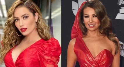 VIDEO: Cynthia Rodríguez imita a Thalía desde 'VLA' y paraliza a todo TV Azteca