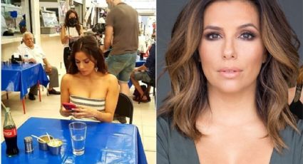 Eva Longoria es vista en Mérida comiendo unos buenos tacos de cochinita; esta es la razón