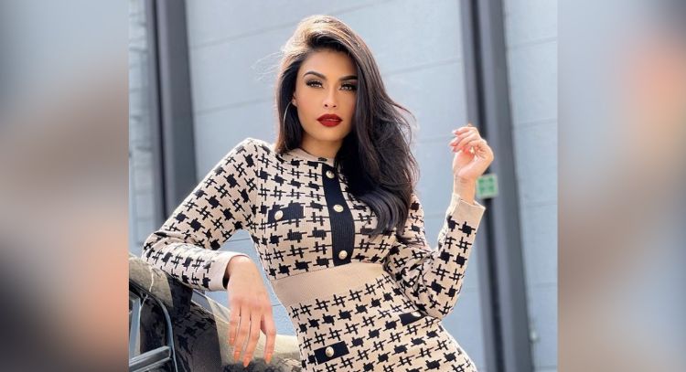 Kristal Silva saca el glamour y luce encantador outfit claro, ideal para la primavera