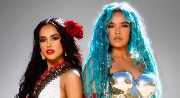 Mira a Mia Khalifa y Angus Cloud de 'Euphoria' en el nuevo video de 'Mamiii' de Karol G y Becky G
