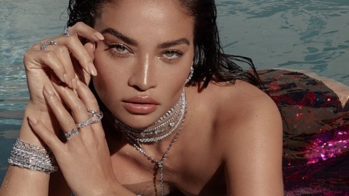 La modelo Shanina Shaik muestra su súper escote para Coachella y cautiva las redes sociales