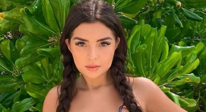 Demi Rose roba suspiros con entallado look desde la nieve