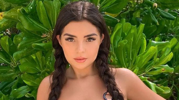 Demi Rose roba suspiros con entallado look desde la nieve