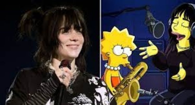 Colaboración de Billie Eilish con 'Los Simpson' deja mucho qué desear para los fans