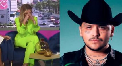 Tensión en Telemundo: Famosa conductora exhibe 'grosería' de Christian Nodal al aire