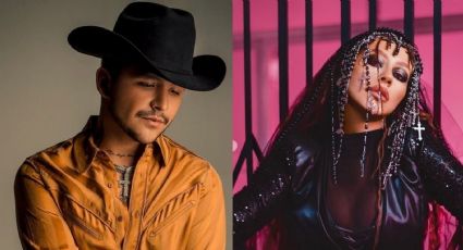 Christian Nodal revela colaboración musical con Christina Aguilera