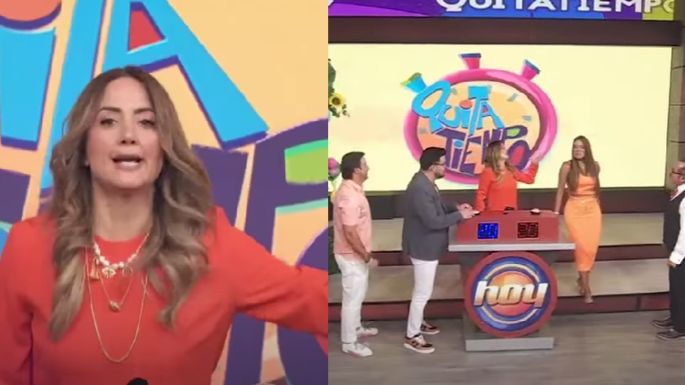 "Fuera, fuera": Andrea Legarreta estalla contra conductor de 'Hoy' y lo destroza en Televisa