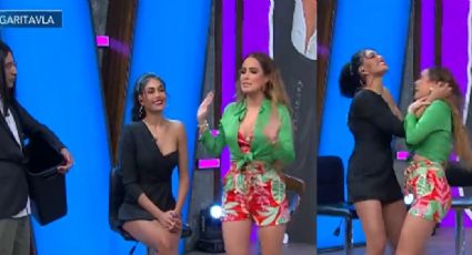 "Eras mi amiga": Cynthia Rodríguez y Kristal Silva se 'desgreñan' en vivo de 'VLA'