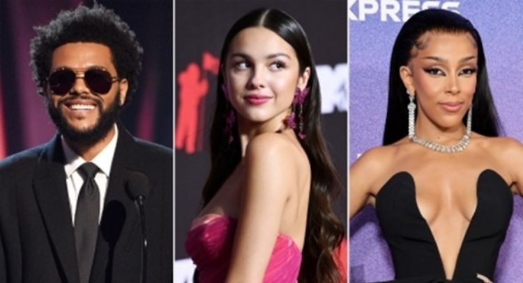 The Weeknd, Doja Cat y Olivia Rodrigo están entre los mas nominados para los Billboard Awards