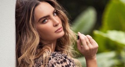 Belinda cautiva en esta prenda reveladora con tacones de Saint Laurent