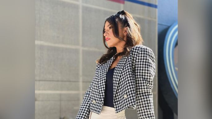 Laura G causa sensación en Instagram al presumir espectacular 'look' desde TV Azteca