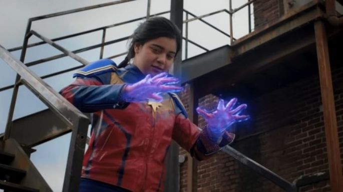 Nuevas imágenes de la serie de Disney+, 'Ms. Marvel', presentan los poderes de Kamala y más